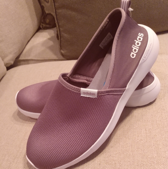 Adidas Women's Lite Racer Slip On Shoe - Picture 3 of 6